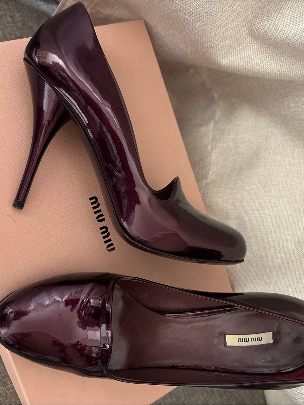 Miu Miu Patent Leather